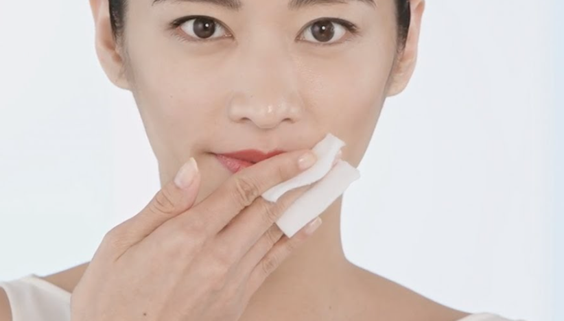 卸妝後要用濕敷唇部