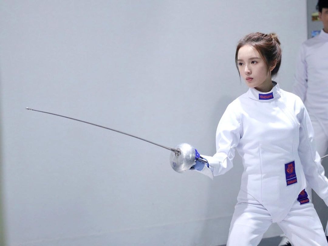 鄺潔楹(Judy)在劇集《七公主》飾演劍擊手
