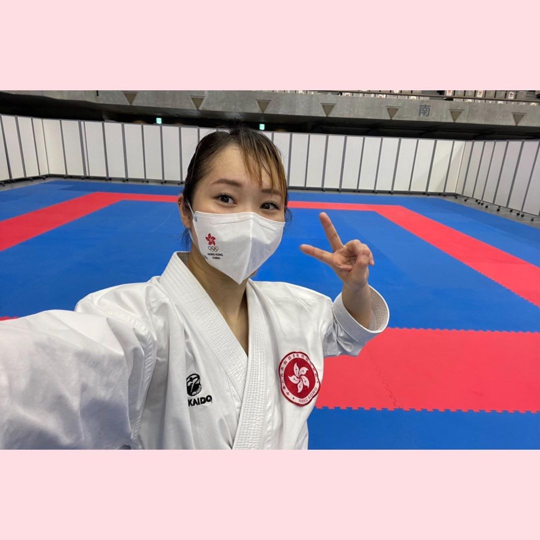 劉慕裳為迎戰奧運密密練習。