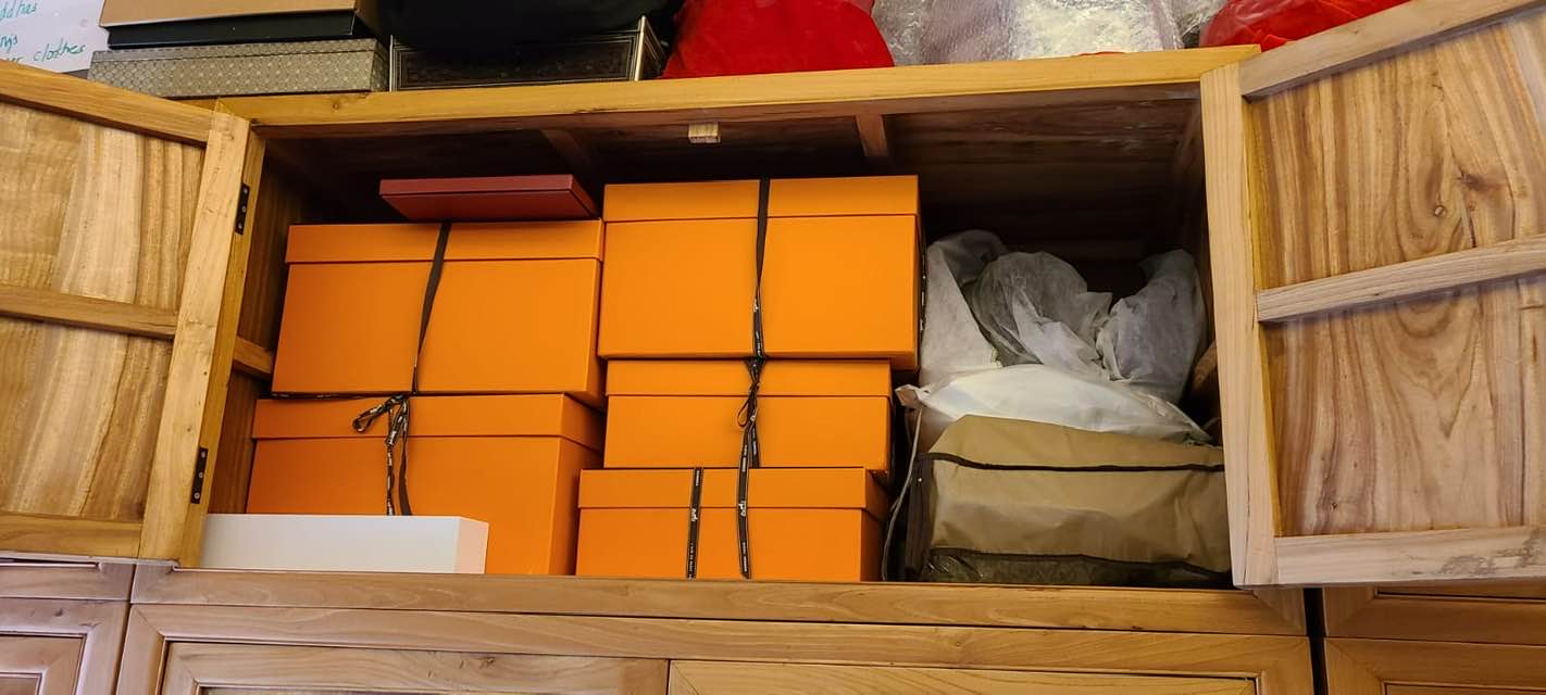 翁靜晶Hermes手袋