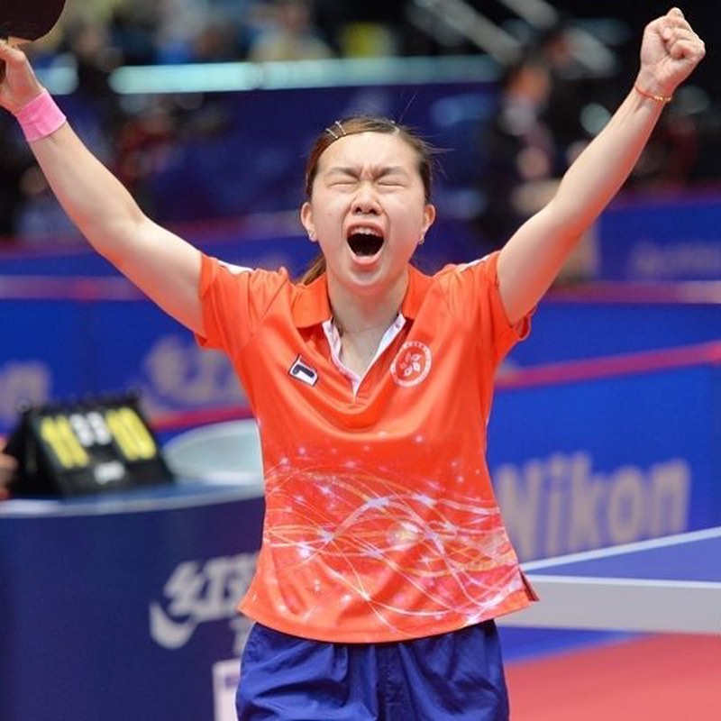 香港隊另一女將李皓晴。