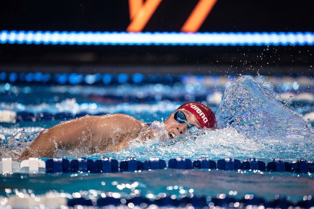 何詩蓓比賽照片。