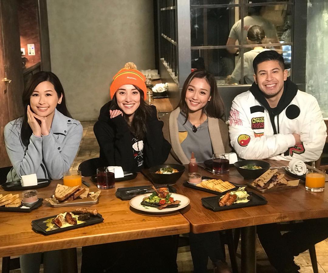 大隻仔溫家偉在TVB飲食節目。