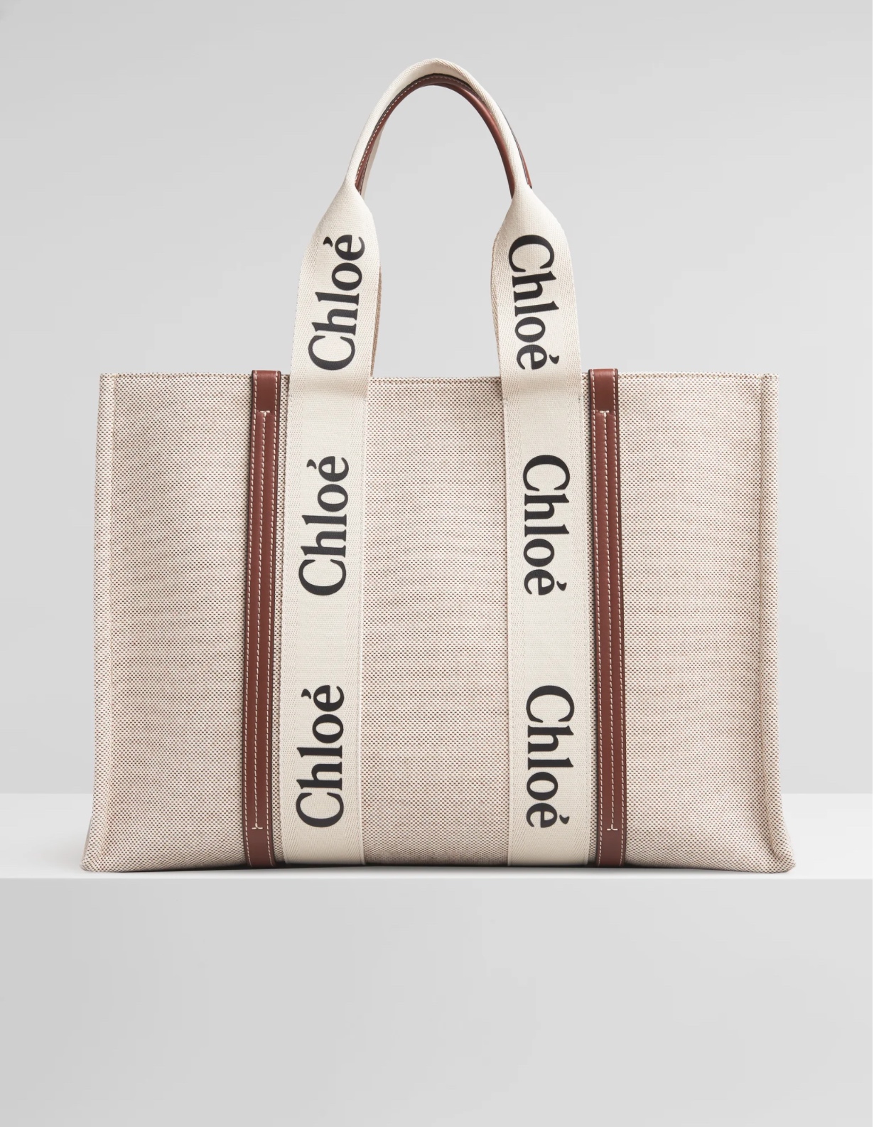 Chloé Large Woody Tote Bag