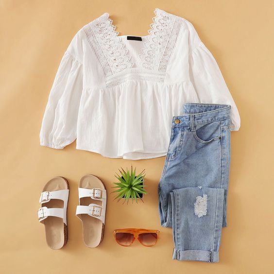 5招買衫貼士三:參考店內的配搭。