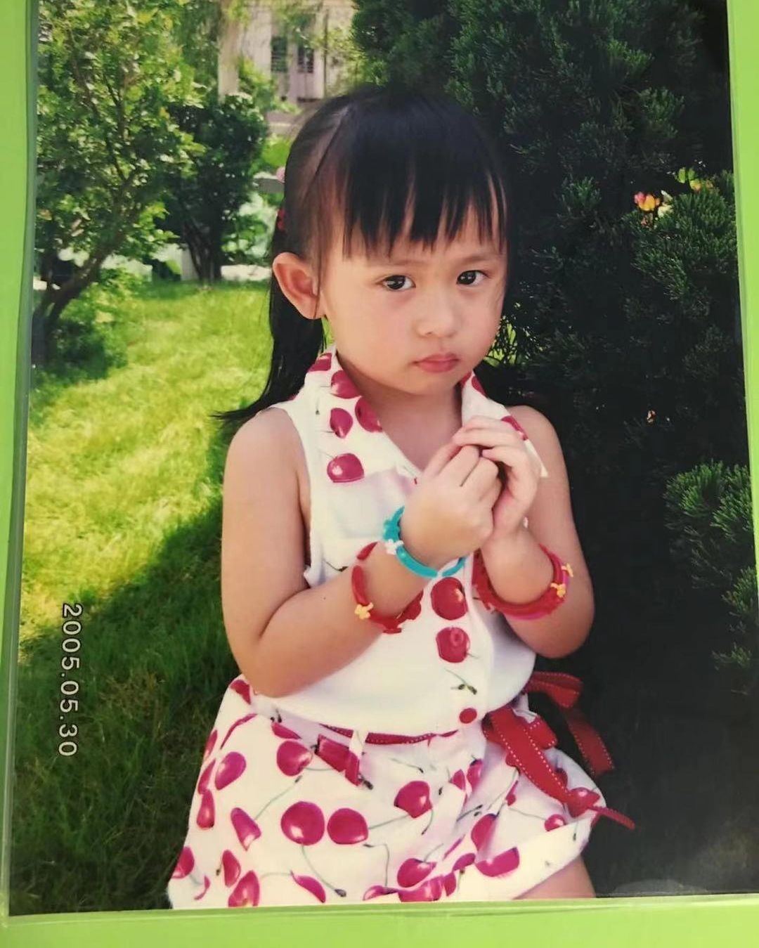 Virginia兒時照片