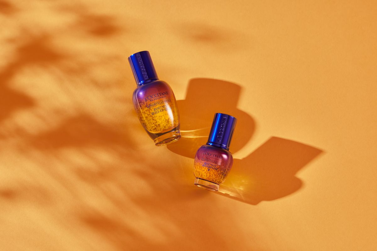 L'Occitane蠟菊煥活雙效精華。