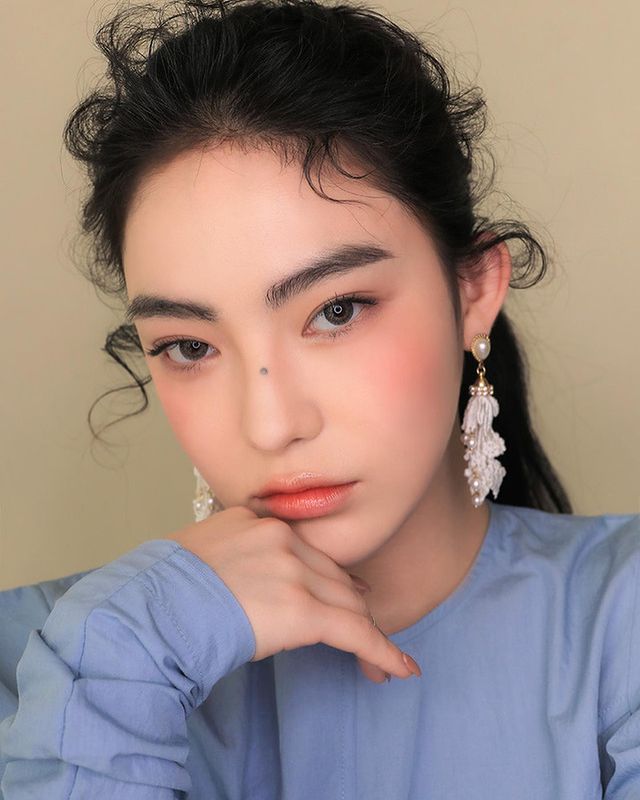 長方型臉混血感小歐眉