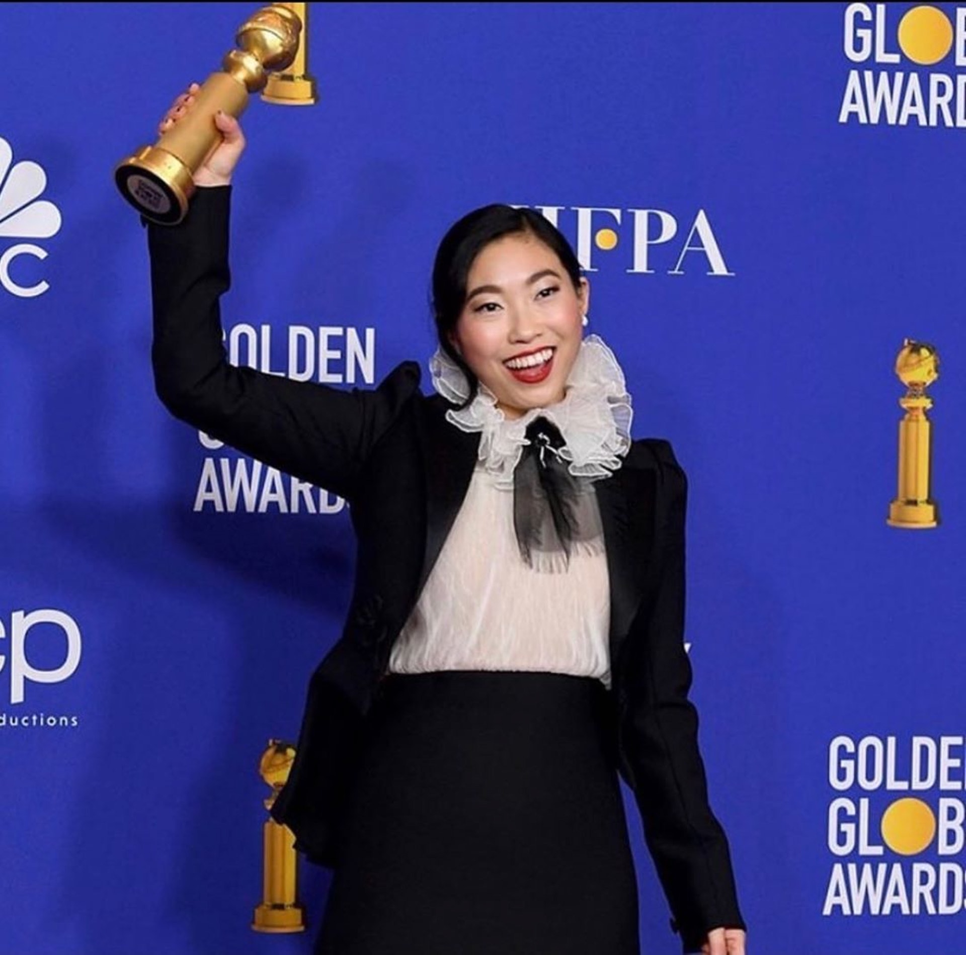 Awkwafina是首位亞裔金球獎影后