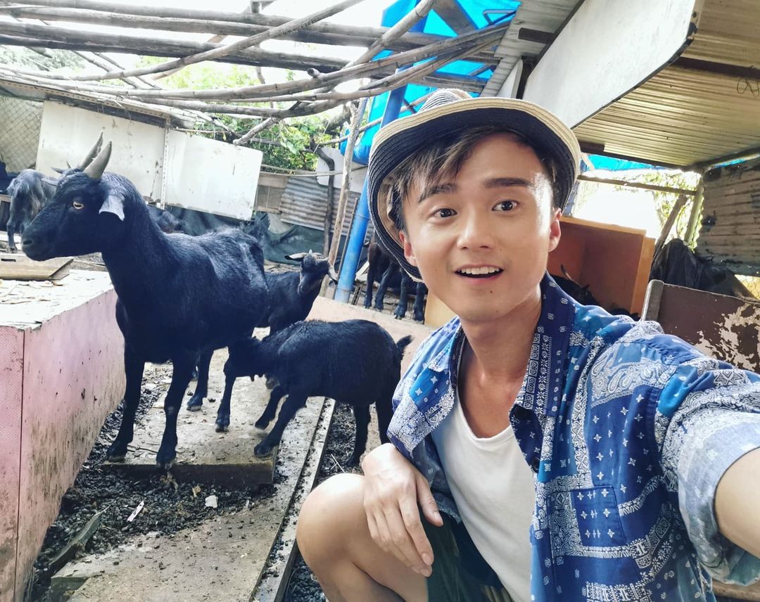 梁彥宗在ViuTV節目《夕陽新丁》抽到體驗當牧羊人