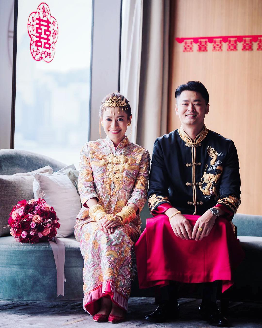 江若琳老公蕭唯展豪花7位數字結婚