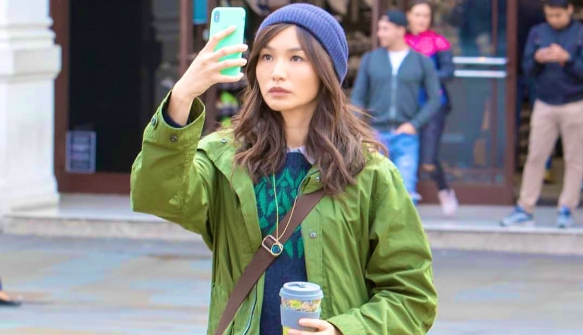 Gemma Chan早前在倫敦開工拍攝《永恆族》