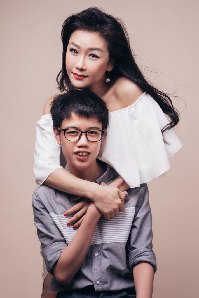 張慧儀兩母子與公眾分享心童故事以了解其人生旅途