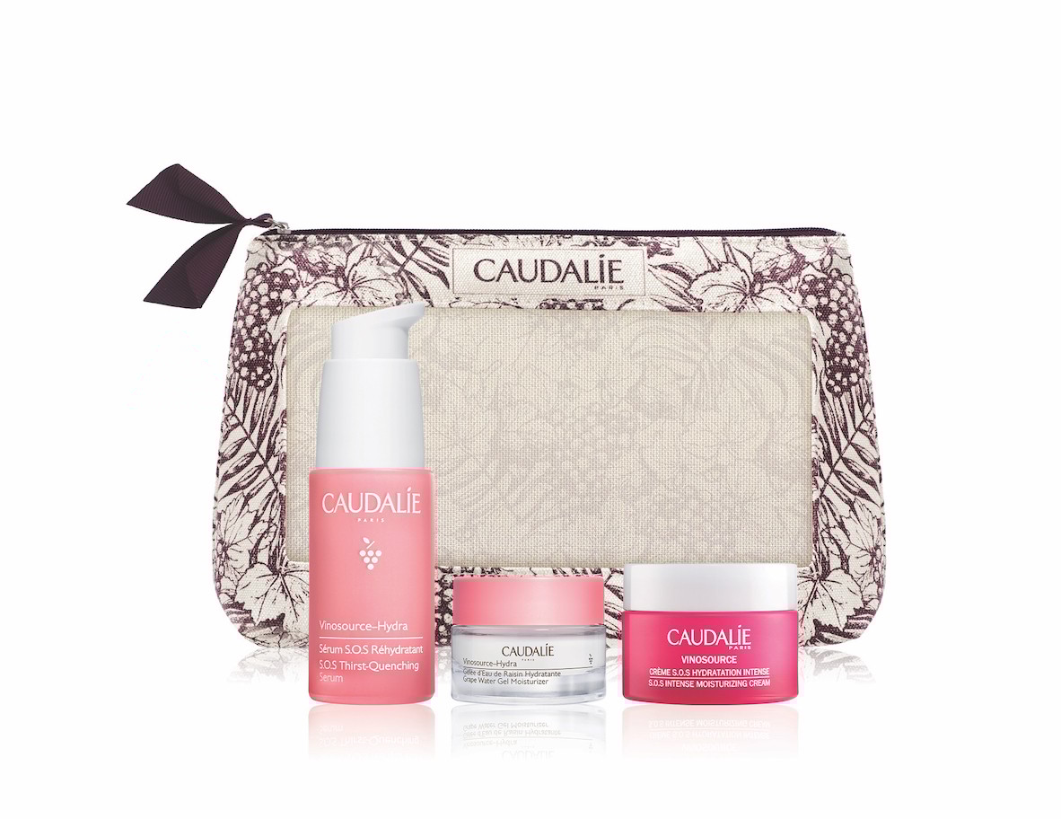 Caudalie葡萄籽保濕精華套裝
