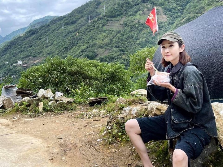 陳貝兒出外景不怕辛苦