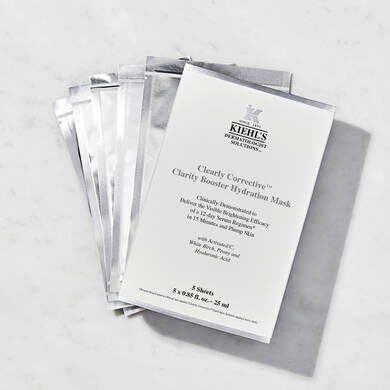 Kiehl's醫學維C亮白保濕精華面膜