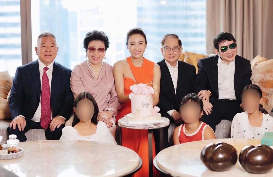 向來低調的丈夫馬廷強更為了愛妻罕有露面