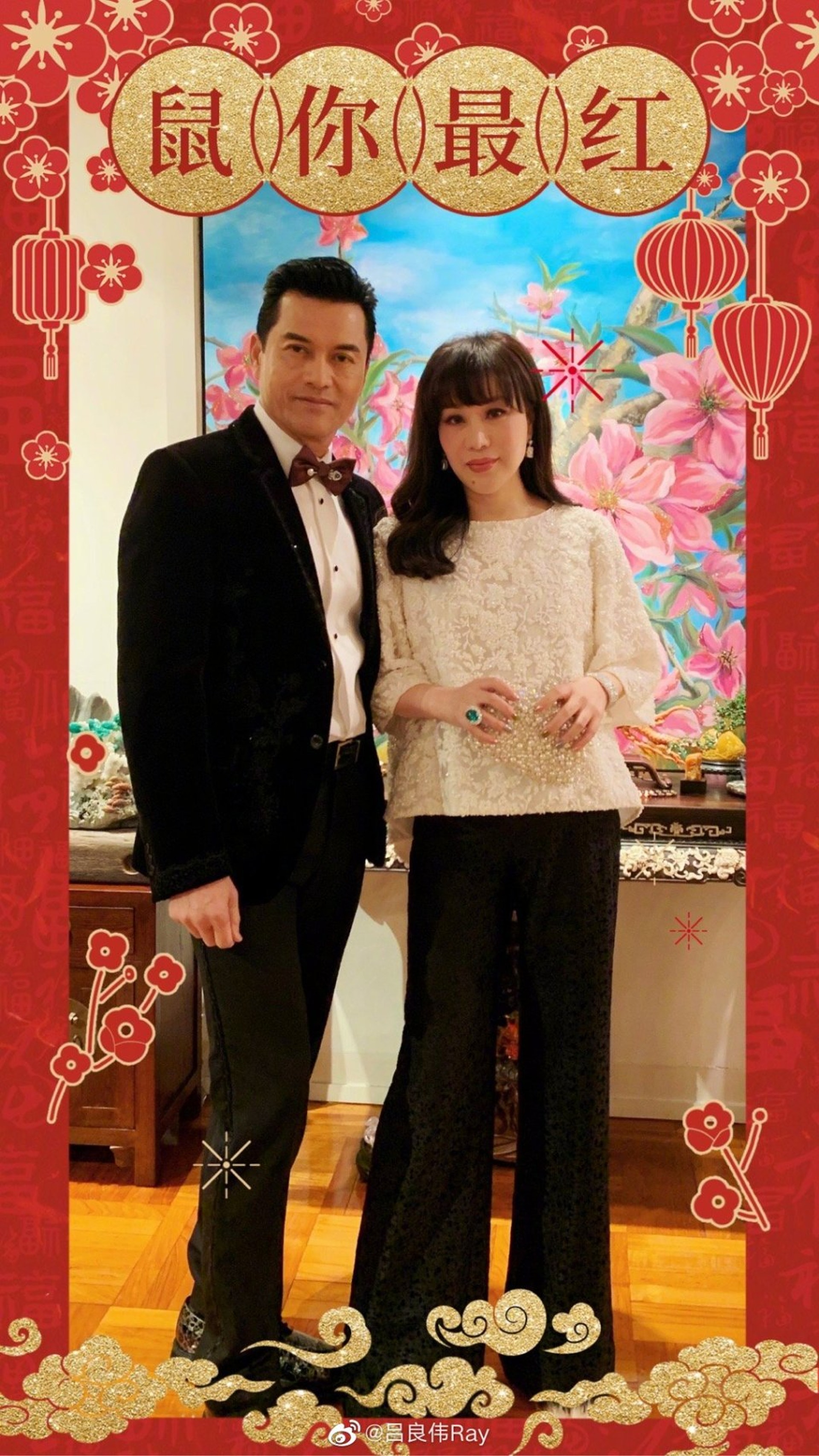 現年64歲的呂良偉與太太楊小娟結婚20年依然恩愛如初