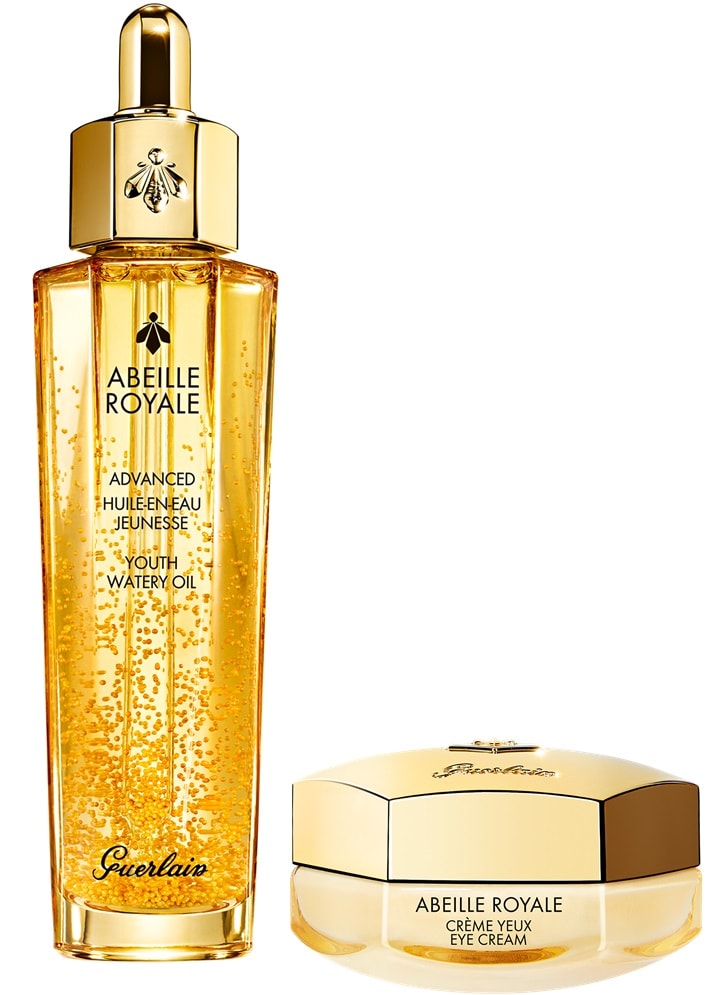 Guerlain殿級蜂皇升級版水凝黑蜂活肌蜜及眼霜套裝