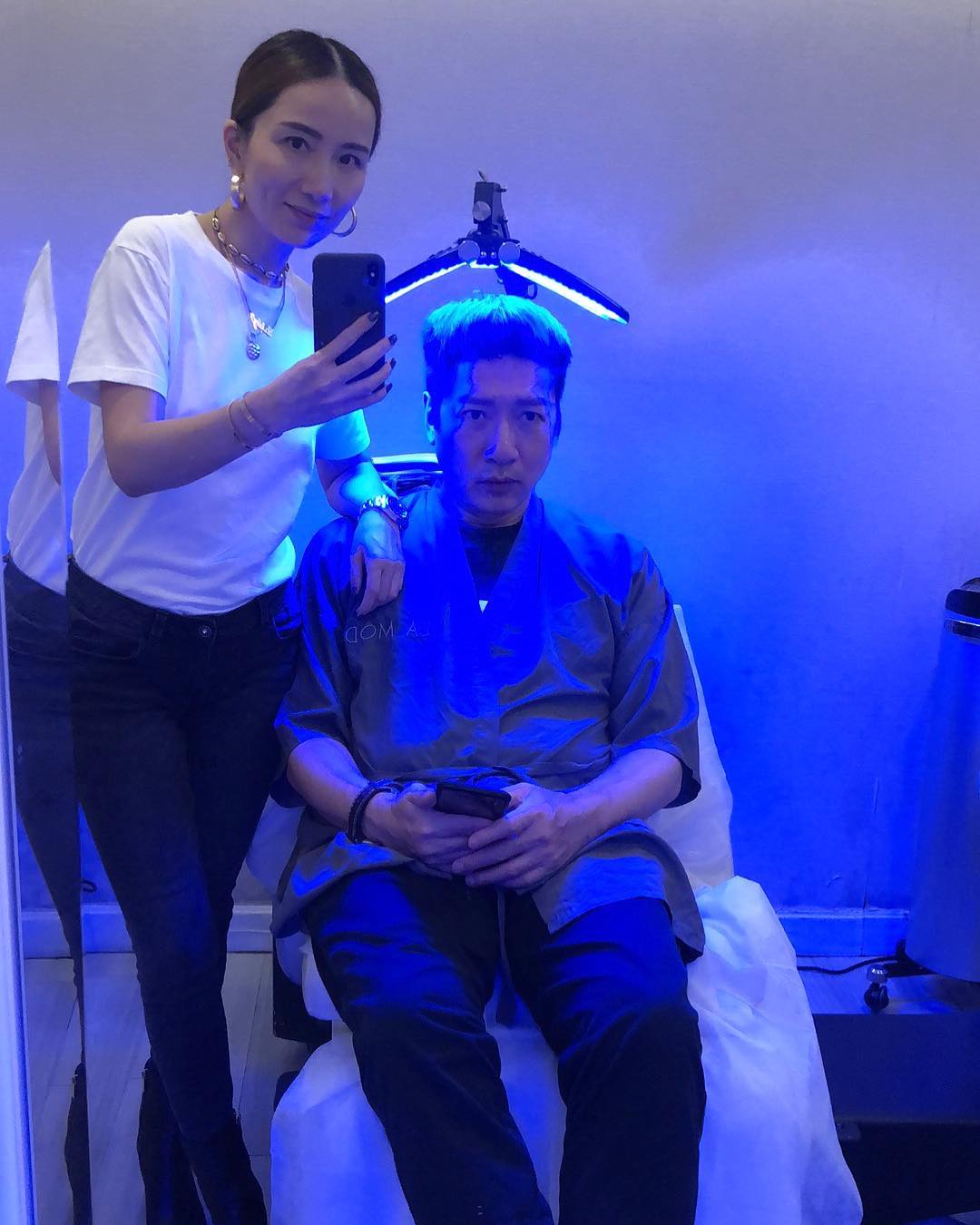 「豹哥」單立文與胡蓓蔚非常恩愛。