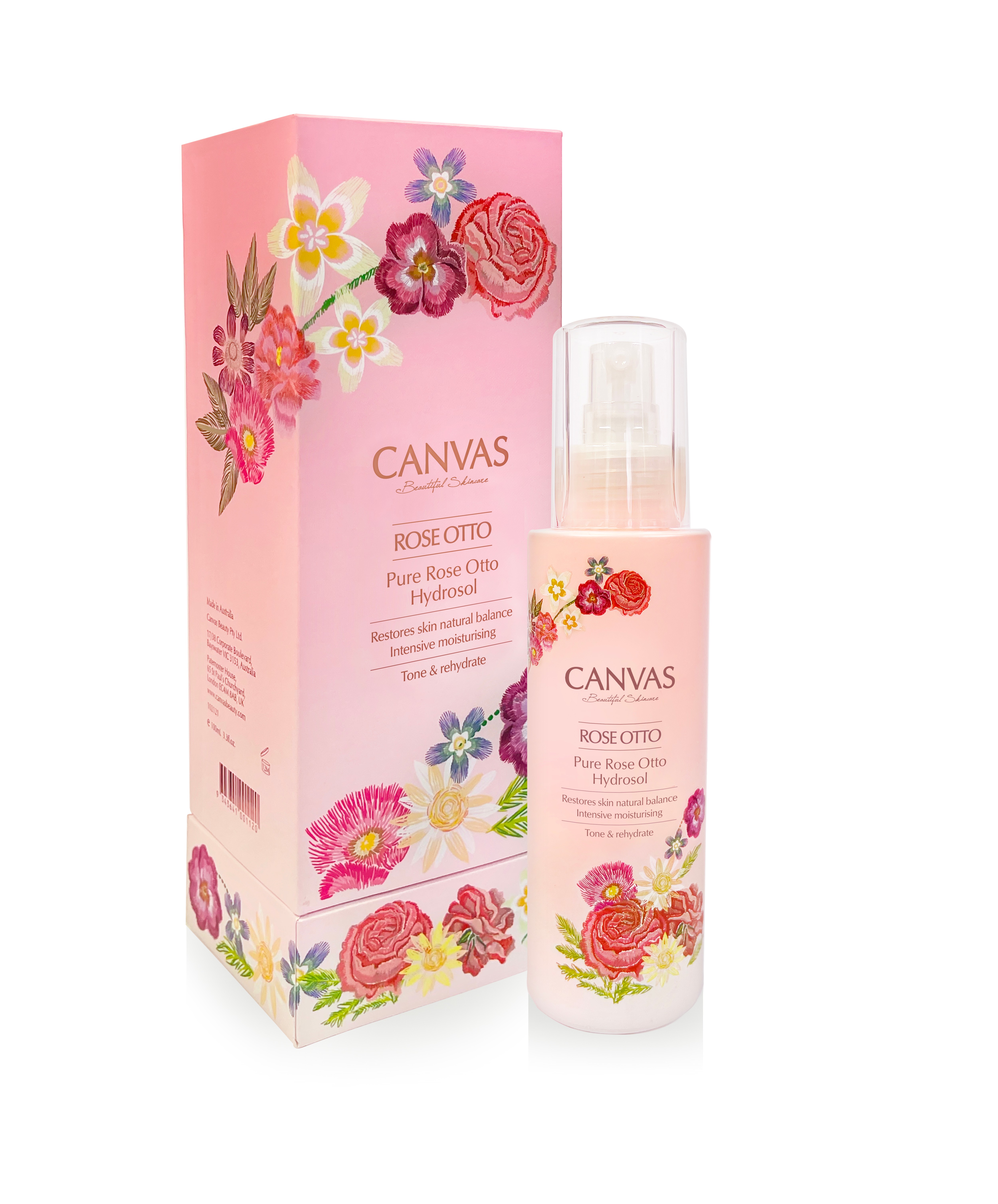 CANVAS珍藏版玫瑰保濕露水