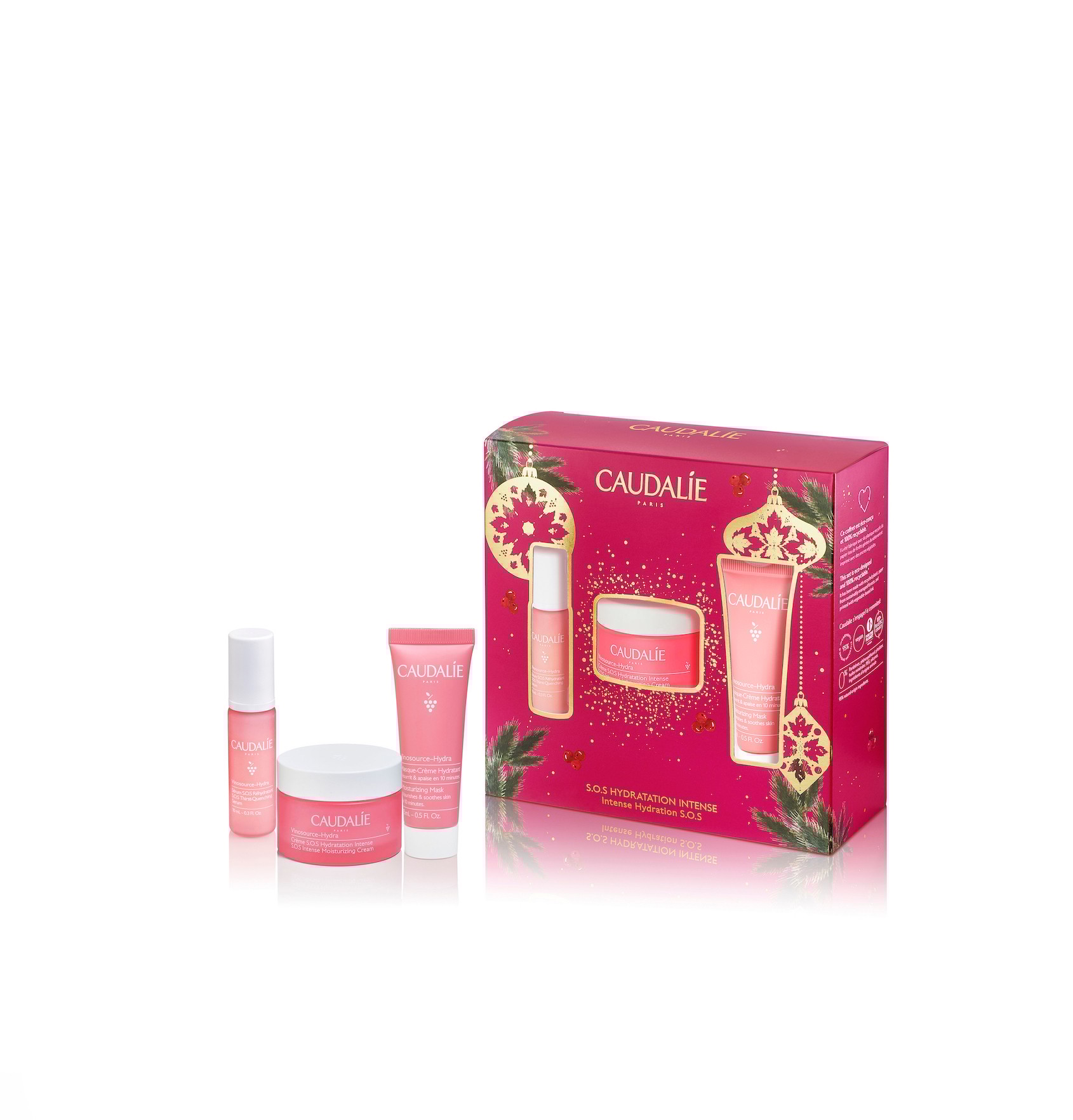 Caudalie葡萄籽急救倍潤保濕套裝
