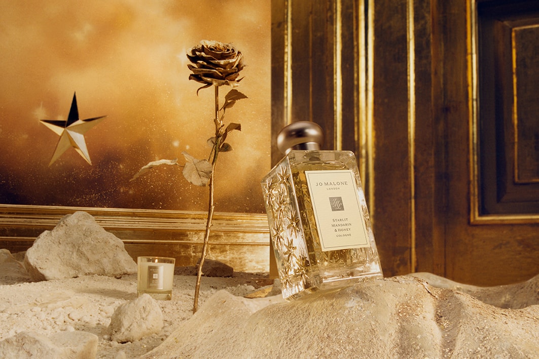 Jo Malone London今年推出聖誕限定的星光柑橘與蜂蜜古龍水。