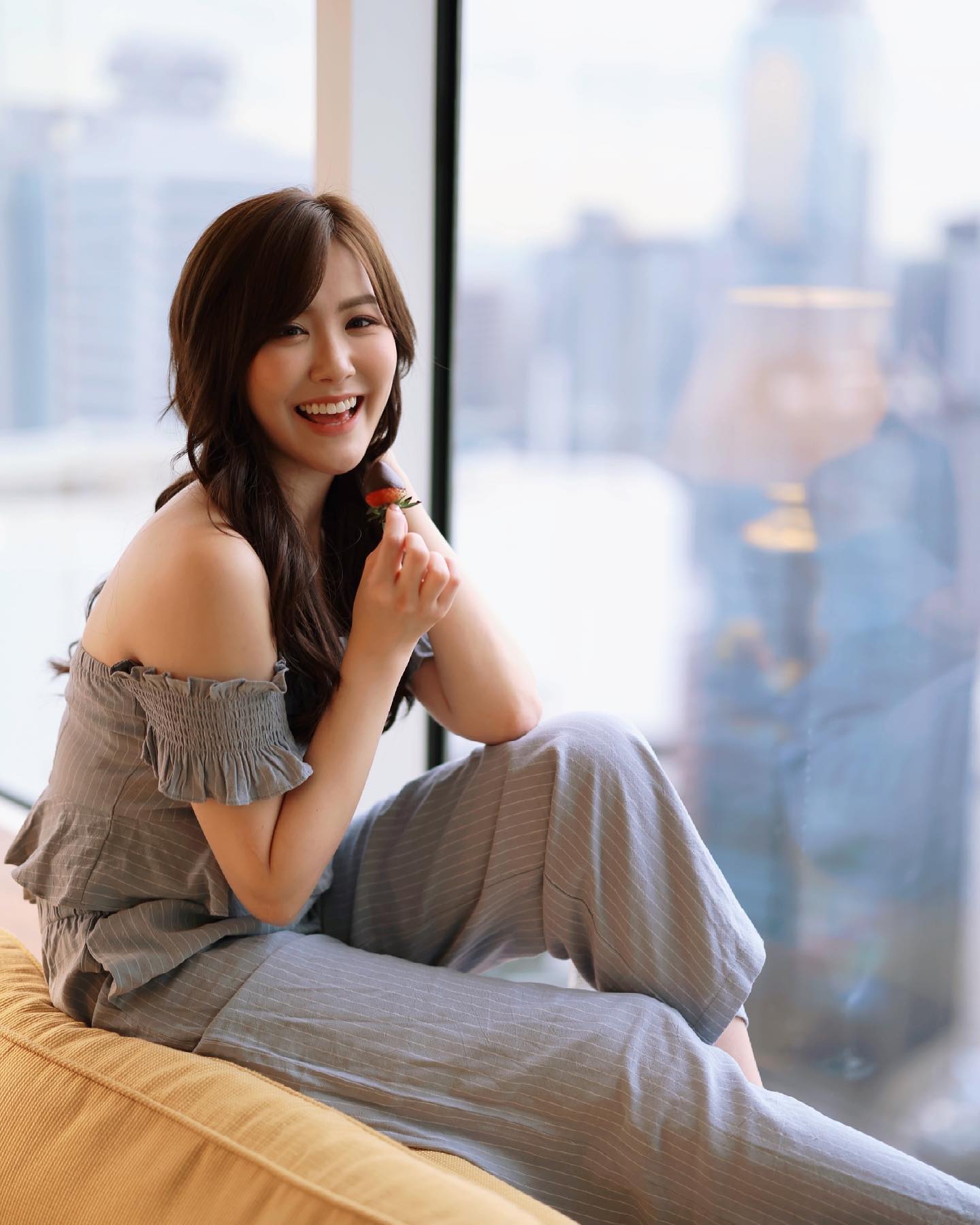 劉佩玥表示鍾意唔係大晒