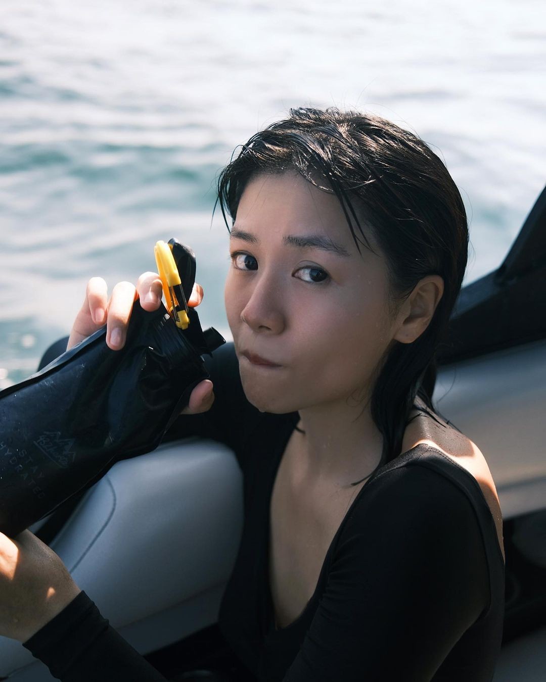 張振朗現任女友楊偲泳。