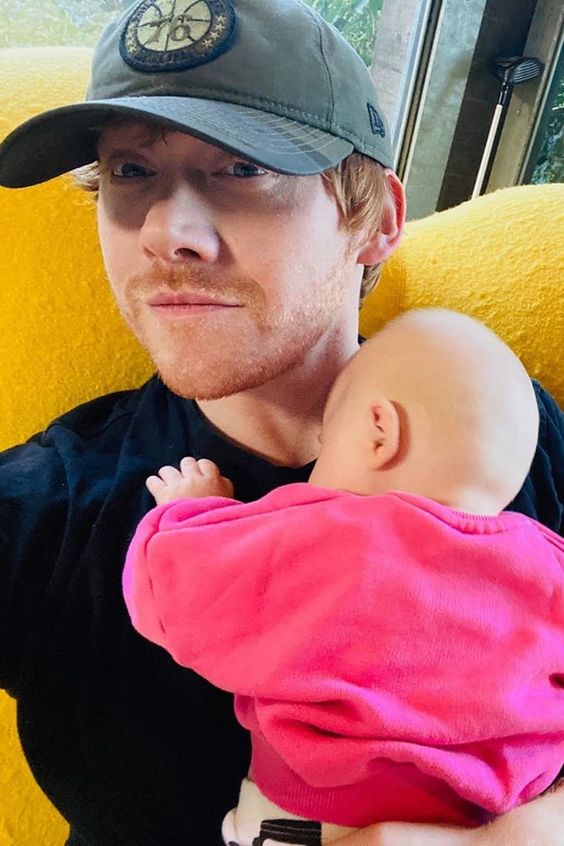 扮演「Ron」的Rupert Grint去年榮升為爸爸