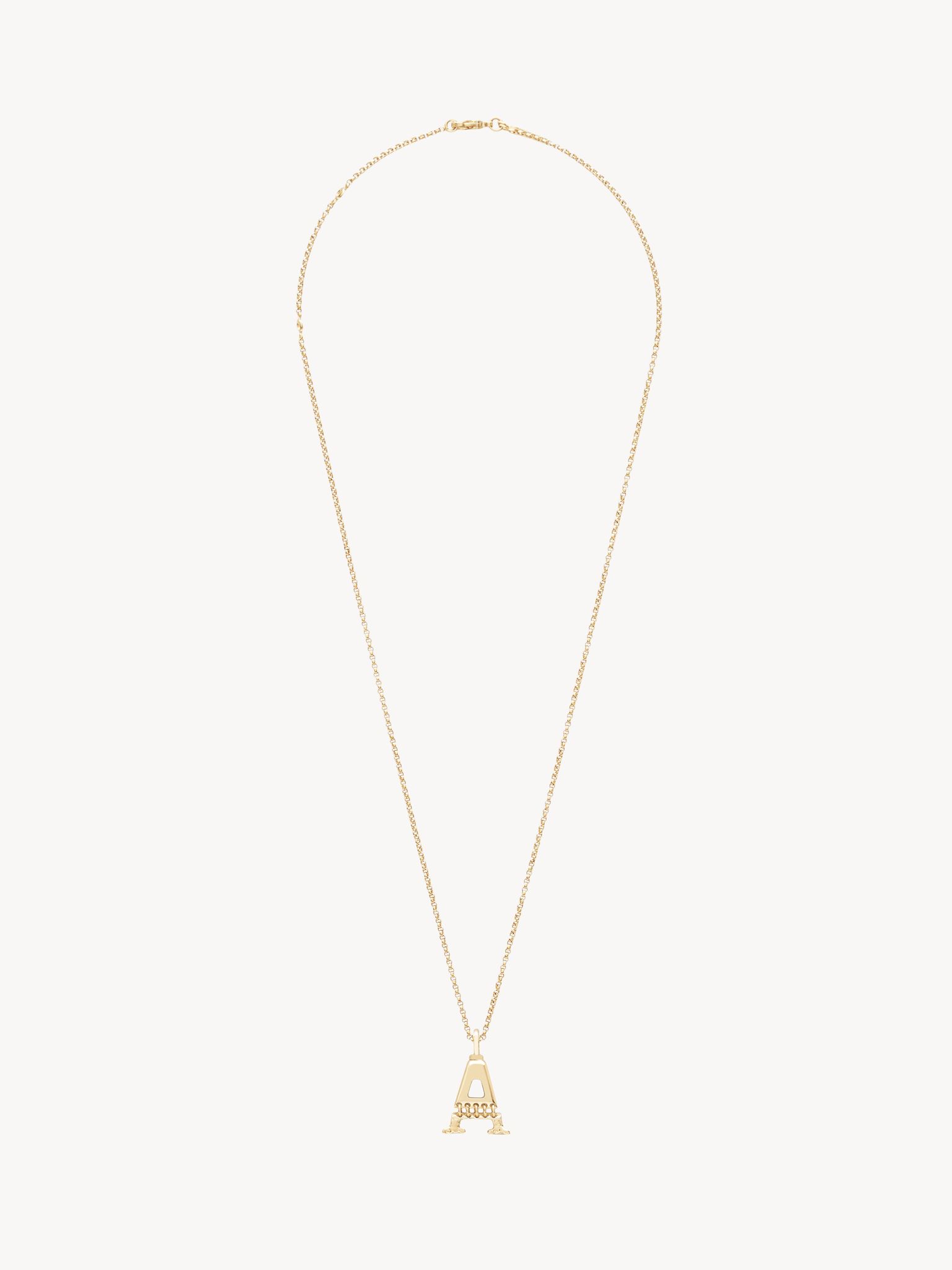Chloé Alphabet 頸鏈 $3,200