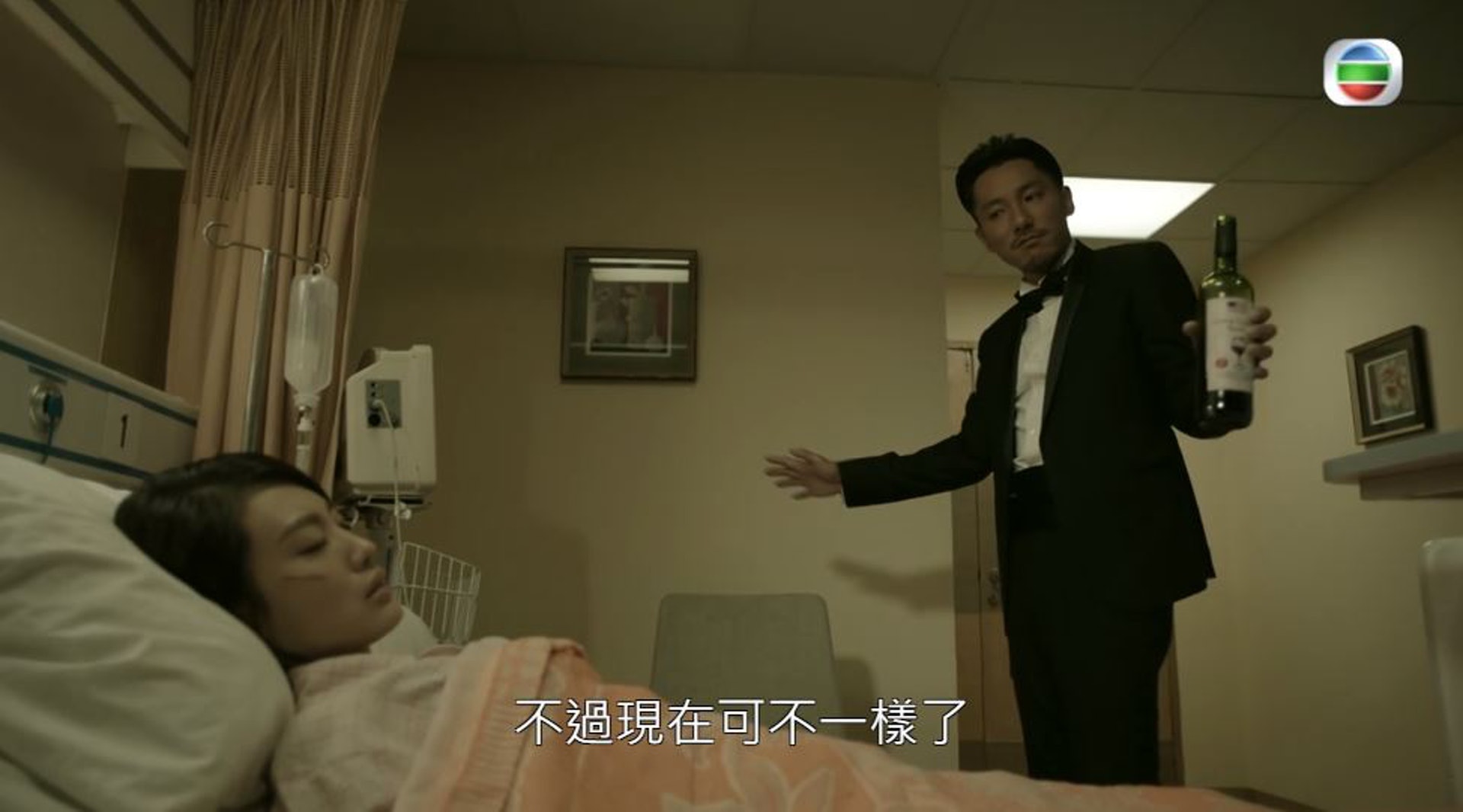 張頴康在《換命真相》飾演Nic黑化害死時光(譚俊彥飾)及Hailey(鄧佩儀飾)。