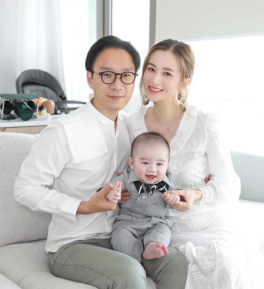 沈卓盈分享囝囝Jayden出世6個月的相片。