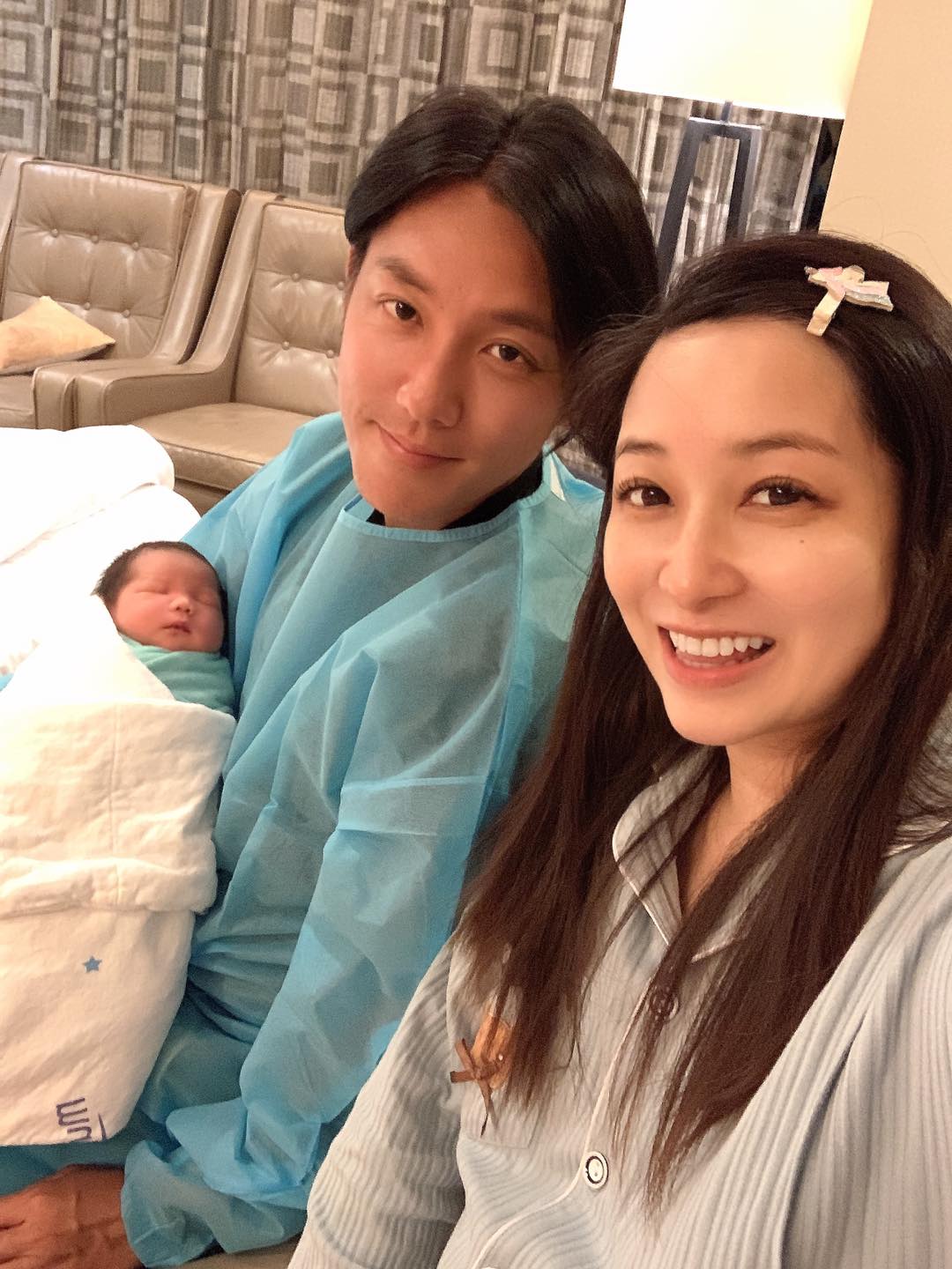 麥雅緻上個月生了第三胎。