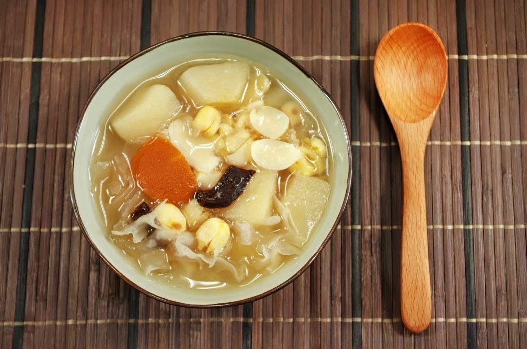 川貝百合雪梨湯