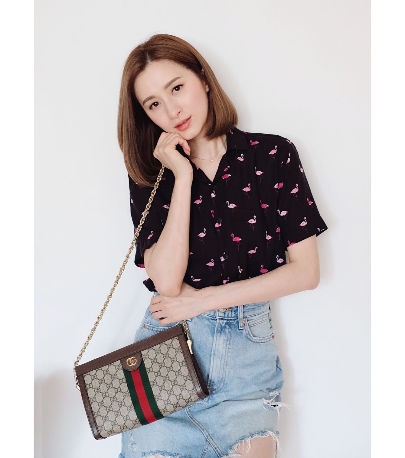 Gucci是沈卓盈的最愛!