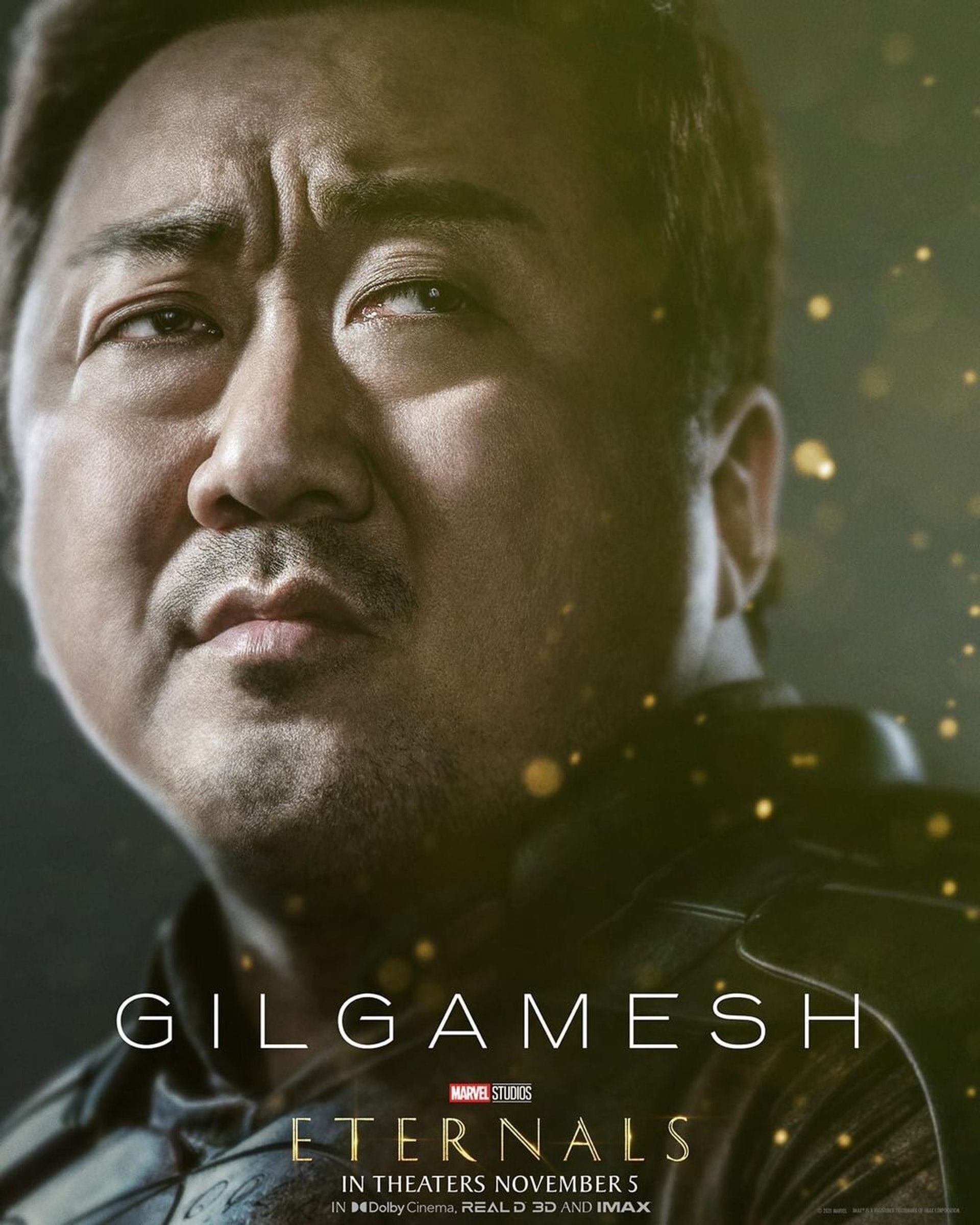 馬東石在Marvel超級英雄片《永恆族》飾演Gilgamesh