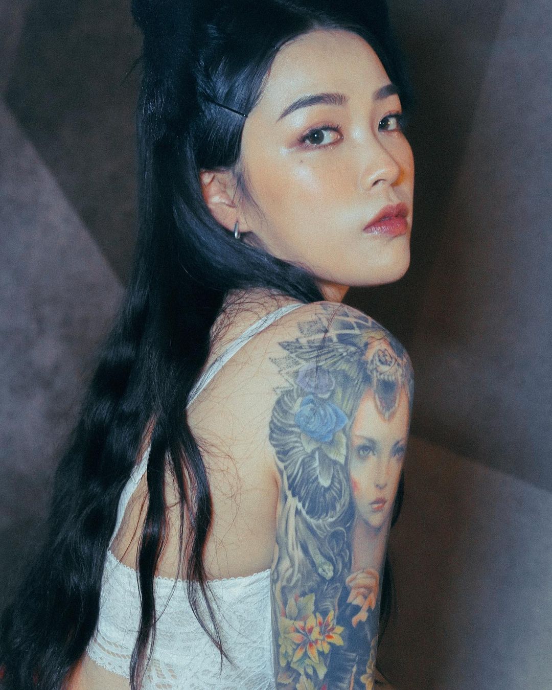 安希婷是一名紋身師