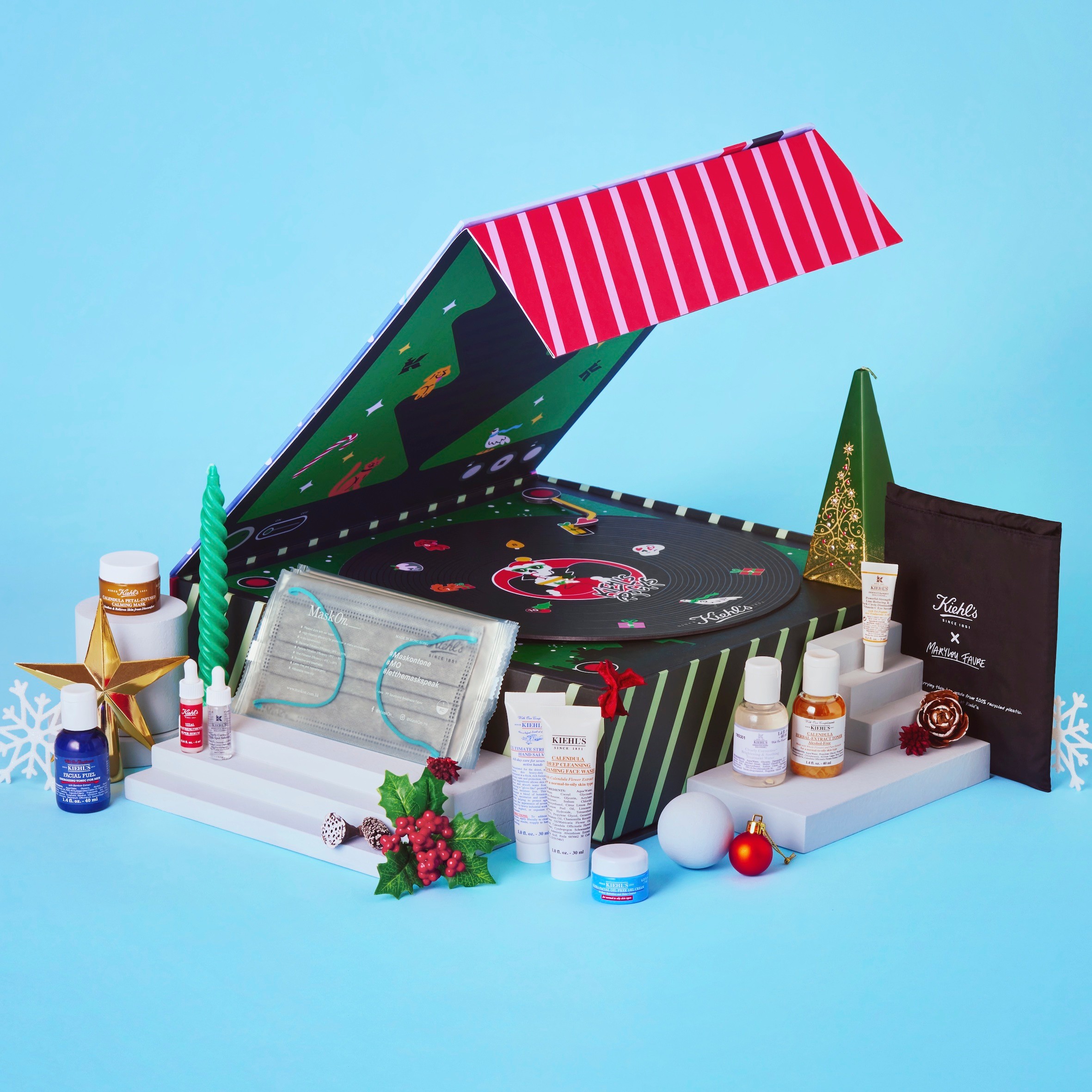 KIEHL’S X MASK ON限量版節日禮盒