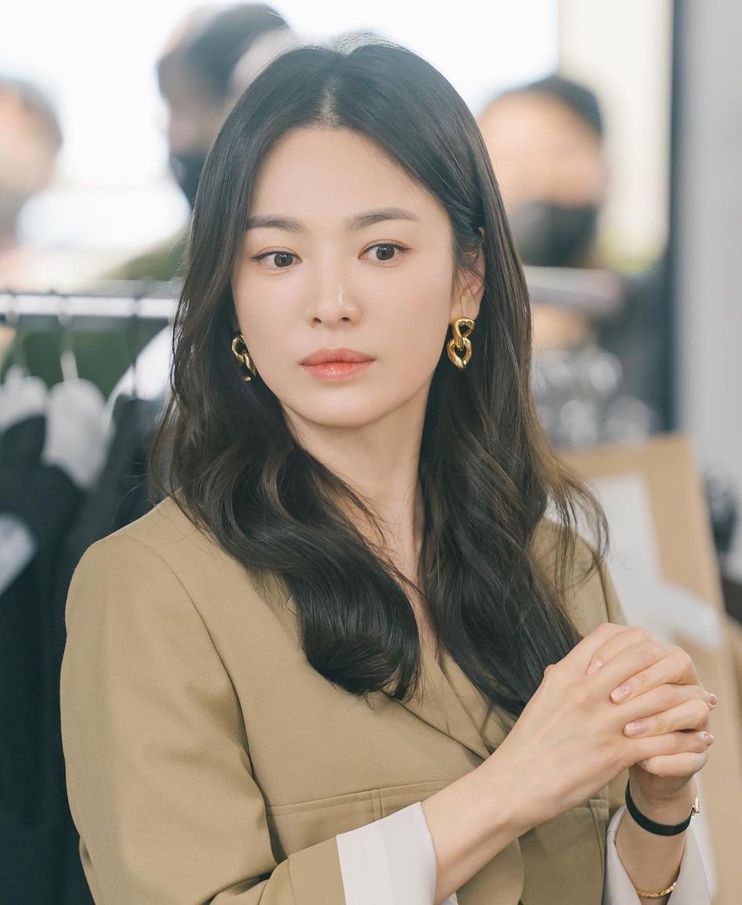 完全看不出已經40歲的韓國女星宋慧喬,保養得宜,令到不少女性羡慕。