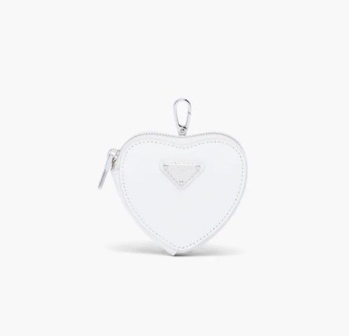 PRADA 拋光皮革心形迷你萬用袋 HK$3,900