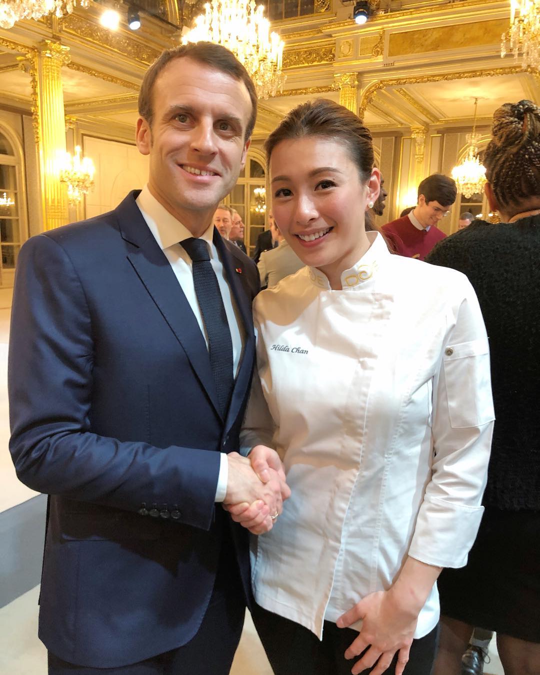 Hilda參與過多次國宴級活動，法國總統也品嚐過其食物