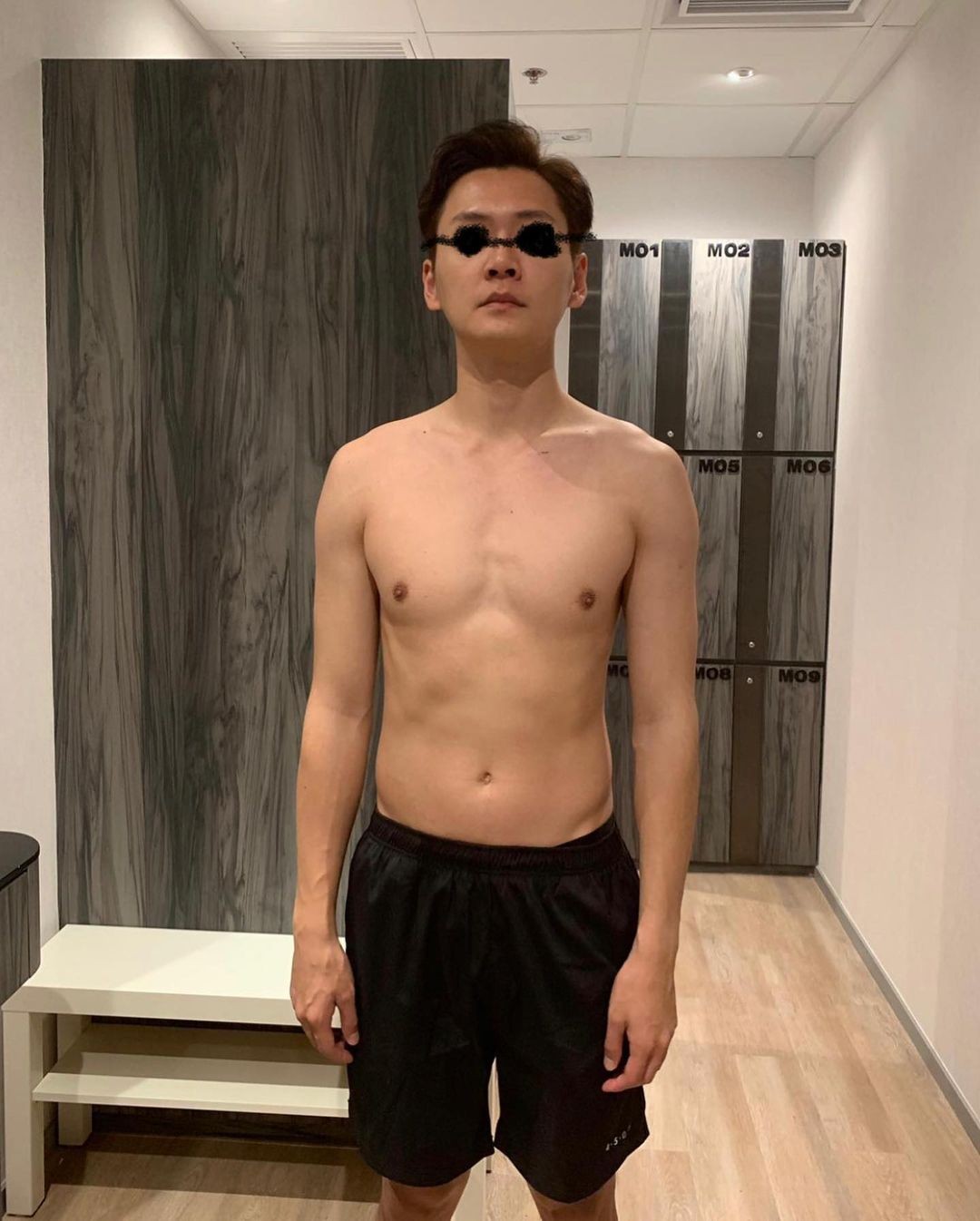 張振朗在《拳王》開拍一年多前已開始增肥。