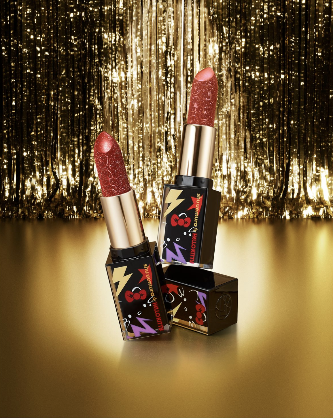Shu Uemura x Hello Kitty disco glitz無色限唇膏