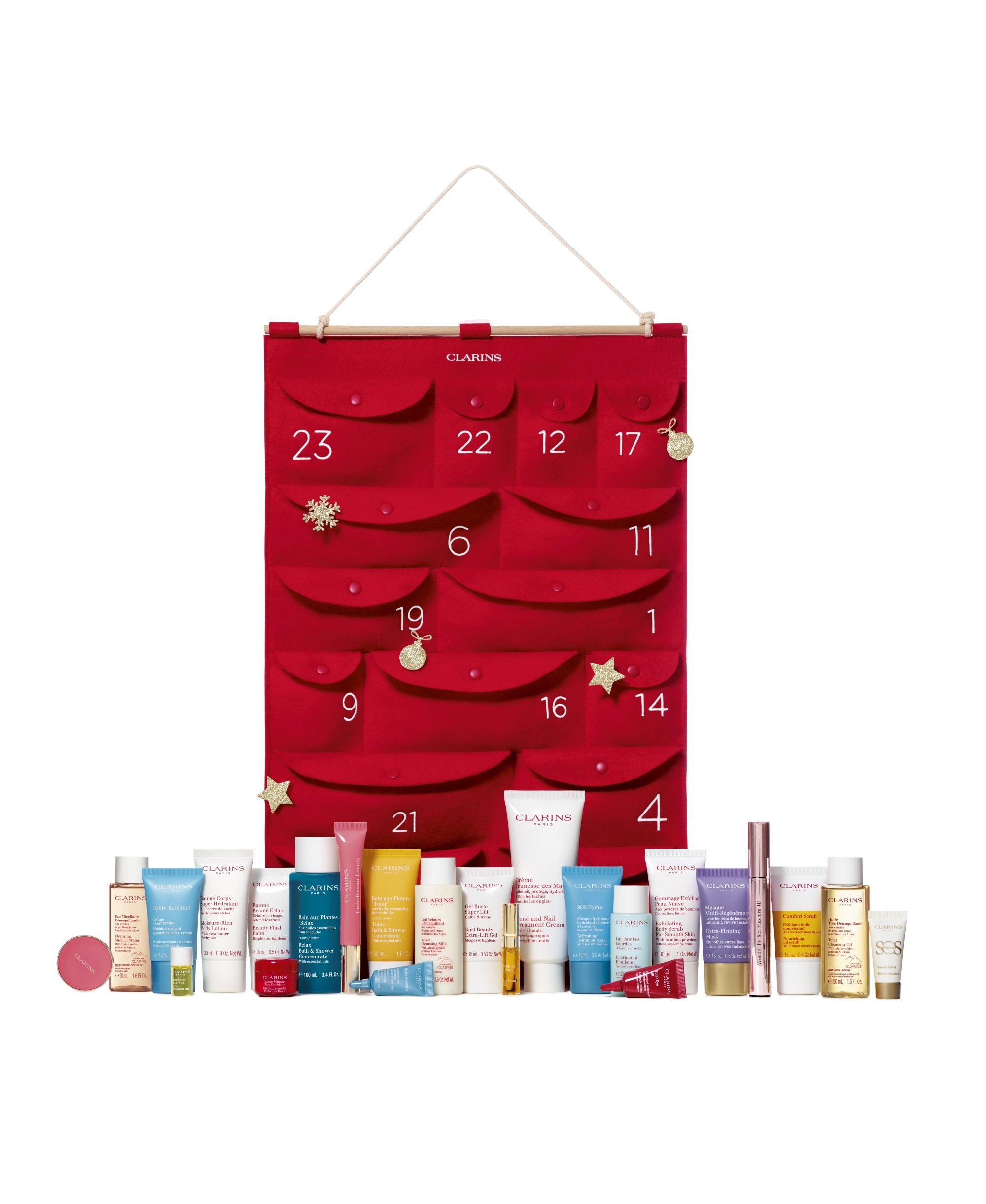 Clarins聖誕24日倒數月曆