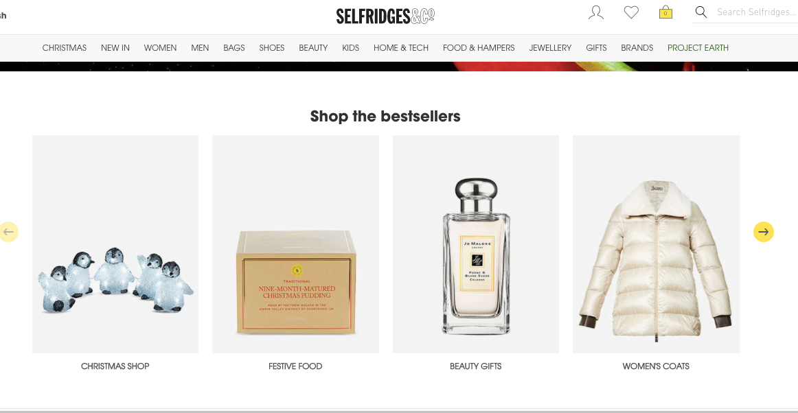 香港人熟悉的大牌子基本上可以在Selfridges找到。