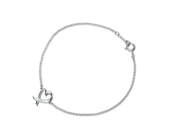 Tiffany & Co心形吊飾手鍊 HK$1,550