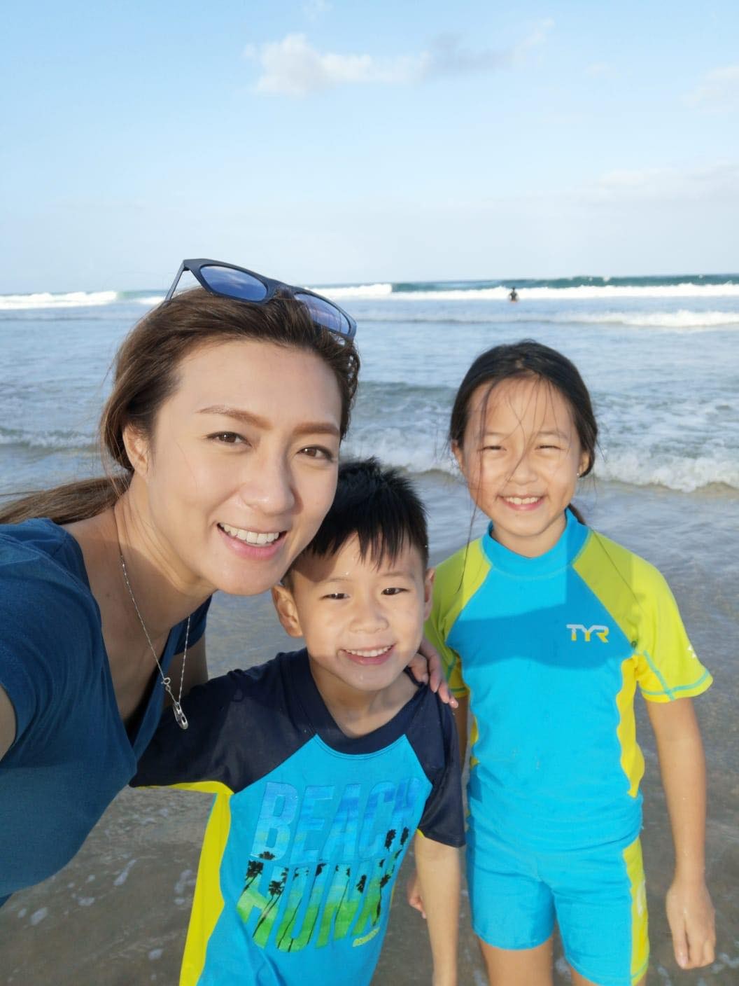姚嘉妮自認不想做「虎媽」,不要求子女一定要入讀名校。