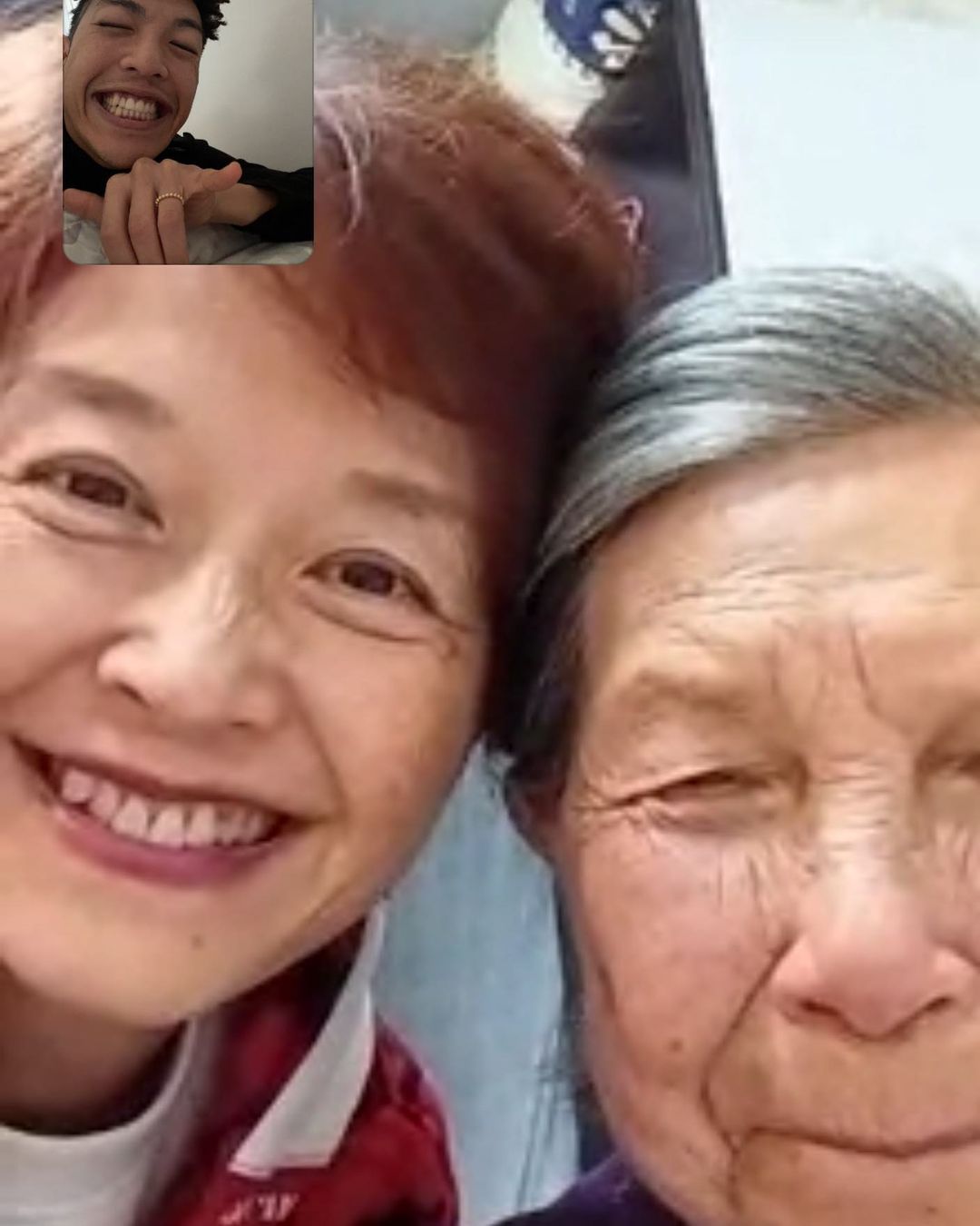 林師傑分享對科技一竅不通的母親為了讓90多歲的嬤嬤有機會同林師傑視頻，努力學用，結果成功解鎖。