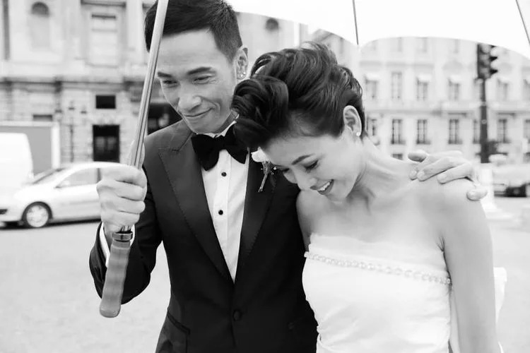 陳茵媺2013年與陳豪結婚組織幸福家庭